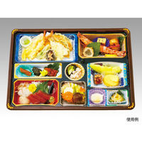 アヅミ産業 仕出弁当 T-149A (蓋三彩)会席膳セット 120枚(20枚×6) 00378644 1ケース(120枚入(20枚×6袋))（直送品）