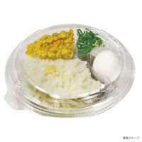 麺・スープ容器 TPライトボウル-195本体E 1200枚(50枚×24) 45763 1ケース(1200枚入(50枚×24袋))（直送品）