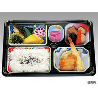 アヅミ産業 仕出弁当 T-203 (蓋三彩)会席膳セット 200枚(20枚×10) 905021 1ケース(200枚入(20枚×10袋))（直送品）