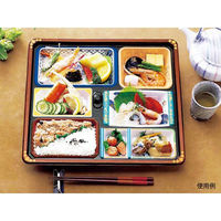 アヅミ産業 仕出弁当 T-105A (蓋三彩)会席膳セット 200枚(20枚×10) 905027 1ケース(200枚入(20枚×10袋))（直送品）