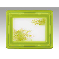 仕出弁当 T-110-C セット(蓋パールグリーン) 100枚(20枚×5) 905050 1ケース(100枚入(20枚×5袋))（直送品）