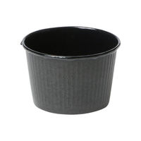 菓子容器 IKプリーツカップ43F 黒 伊藤景パック　2000枚(100枚×20) 9100166　伊藤景パック産業（直送品）