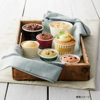 菓子容器 ND-65FCL(40H) モカ 伊藤景パック　2000枚(100枚×20) 9139348　伊藤景パック産業（直送品）