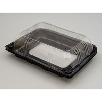 デンカポリマー フードパック OP-174穴有 黒窓 800枚(50枚×16) 51523 1ケース(800枚入(50枚×16袋))（直送品）