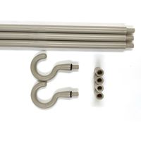 ニッサチェイン つぎつぎS字フック 3本つなぎ グレー A-405 1セット(5個)（直送品）