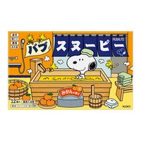 【数量限定】バブーピー みかんの香り 1セット（12錠入×4箱） 花王 バブ×スヌーピーコラボデザイン