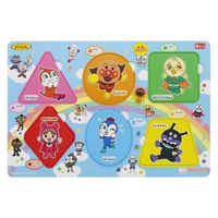サンスター文具 ハッピーロッピーパズル6P かたち それいけ!アンパンマン 6840010A 1枚