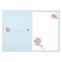 日本ホールマーク 多目的グリーティングカード しおり付き フルリール グリーン 823214 1セット(6枚)（直送品）