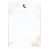 日本ホールマーク 便箋 ライトシャインズ ロージーフューチャー 823597 1セット(6冊)（直送品）