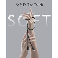 Anker Lightningケーブル 1.8m シリコン USB（C）[オス] - ライトニング[オス] ブラック 1本