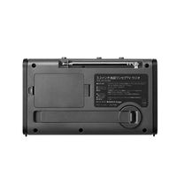 A-Stage 3.2インチ液晶ワンセグTVラジオ OR01A-03BK 1台（直送品）