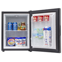 A-Stage 1ドア冷蔵庫 40L ミラーガラス (ペルチェ式：ブラック) PR03A-40MG 1台（直送品）