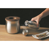 カンダ お燗名人徳利セット (お燗名人x1・専用メタル徳利x2) 4949362707188 1個（直送品）