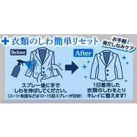 ノンスメル清水香 衣類・布製品・空間用スプレー 衣類のしわとりプラス 無香 本体 400mL 1本 白元アース