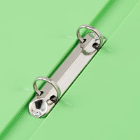 リヒトラブ リングファイル A4タテ 背幅27mm 黄緑 F867U-6 1セット（10冊入）