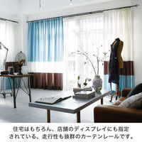 TOSO 装飾カーテンレール〈クラスト・Dキャップ・アンティークWH〉S3.1mセット 4975559783123 1セット（直送品）