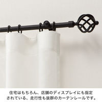 TOSO 装飾カーテンレール〈クラスト・Aキャップ・アンティークG〉S1.2mセット 4975559784571 1セット（直送品）