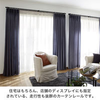 TOSO 装飾カーテンレール〈クラスト・Eキャップ・ブラス〉S3.1mセット 4975559785127 1セット（直送品）