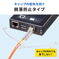 サンワサプライ LCコネクタ脱落防止キャップ(フェルール用) HKB-TLCVR3 1個