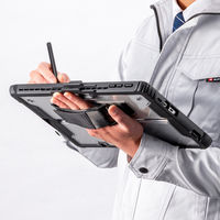 サンワサプライ Surface Pro 9用耐衝撃ケース（ハンドベルト・ペンホルダー付き） PDA-SF10BK 1個（直送品）