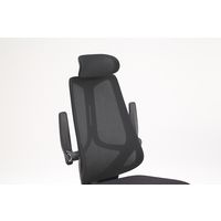 【軒先渡し】大和通商 チェア ブラック JG190113  BK 1脚（直送品）