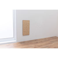 サンコー おくだけ吸着 壁に貼れる 猫のつめとぎ 麻 KV-89 1セット(2枚入) 貼るだけ 剥がせる 傷付け防止 ネコ ペット（直送品）