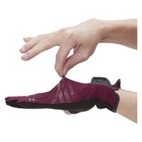 羽立工業 HATACHI(ハタチ) グラウンドゴルフ 手袋 ウルトラストレッチ グローブ 指切タイプ SS ワイン BH8028 1双（直送品）