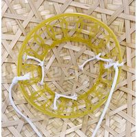 ヤマショウ 竹カサ帽子 竹笠 樹脂五徳 直径38cm YTH-003 1箱(10個)（直送品）