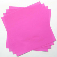 トーヨー 単色おりがみ 17.6cm もも 065125 1袋(100枚)