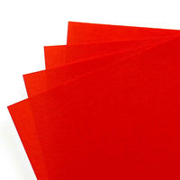 トーヨー 単色おりがみ 24.0cm あか 075102 1袋(50枚)