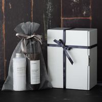 ヘッズ オーガンジーバッグ/グレー-L OGG-BL 1組(10枚)