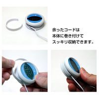 シンワ測定 ホームサーモ デジタル T 冷蔵庫用 丸型 72980 1台