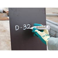 シンワ測定 工事用 ペイントマーカー 太字 丸芯 白 78547 1本