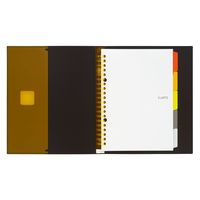 マルマン クラルテ バインダー A5 20穴 オレンジ F414-09 1冊