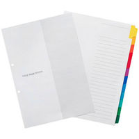 マルマン A4ラミタブ見出し 2穴12山 LT4212 1パック