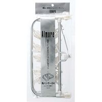 オーエ 洗濯ハンガー アルモアMT 角ハンガー ピンチ24個 84544 1個