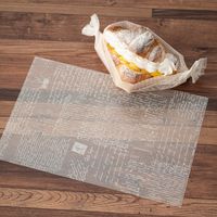 ヘッズ デザインワックスペーパーシート-2/レットル DWX-LTL2 1束(100枚)