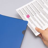 キングジム カラーホルダー D-PRO A4タテ 赤 770アカ 1枚