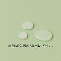 アスクル　フラットファイルPP製　A4タテ厚とじ　背幅28mm　グリーン　5冊  オリジナル（わけあり品）