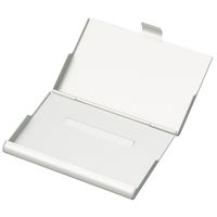 レイメイ藤井 アルミカードケース 35枚収納 シルバー CHA1057S 1セット(1個×5)