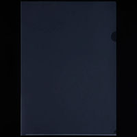 アスクル　クリアホルダー　B4　1袋（10枚）　再生　ファイル  オリジナル（わけあり品）