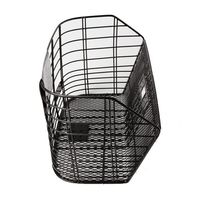 松洋製作所 BKーW1 フロントワイドバスケット 黒 BK-W1BL 1個（直送品）