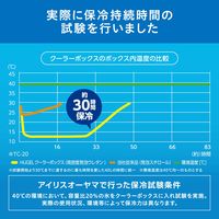アイリスオーヤマ HUGEL クーラーボックス 20L ベージュ TC-20 1台