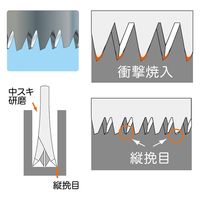 三陽金属 ザクト剪定鋸/植木・果樹 兼用替刃 替刃 UKー2700K 1枚（直送品）