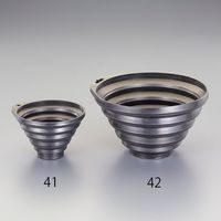 エスコ φ242mm マグネットトレー(折畳み式) EA508SM-42 1セット(4個)（直送品）