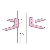 エスコ [EA940CVー101用] 根かせ(4個) EA940CV-156 1セット(16個:4個×4組)（直送品）