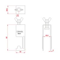 スリーナイン島野 □クロスロックB 93677 1セット(5個)（直送品）