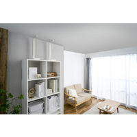 【転倒防止】アイリスオーヤマ 家具転倒防止耐震バーM 地震対策 防災 KTTB-M 1セット（2本入り）