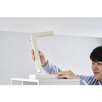 【転倒防止】アイリスオーヤマ 家具転倒防止耐震バーS 地震対策 防災 KTTB-S 1セット（2本入り）