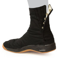 莊快堂 飛脚たび 小馳7枚 28cm M-33-7 黒 1足（直送品）